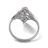Non-Tarnish 304 Stainless Steel Adjustable Rings RJEW-B047-03P-3