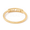 201 Stainless Steel Moon Phase Finger Ring for Women RJEW-A006-04G-1-2