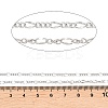 304 Stainless Steel Figaro Chains CHS-P028-13P-2