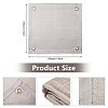 Rectangle Glass Fibre Picnic Mat AJEW-WH0248-546A-2