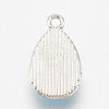 Alloy Enamel Pendants ENAM-S016-04-2