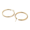 Ring 304 Stainless Steel Hoop Earrings for Women Men EJEW-B049-01F-G-2