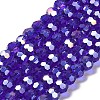 Transparent Glass Beads EGLA-A035-T6mm-B06-1