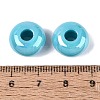 Opaque Acrylic European Beads OACR-E033-19C-3