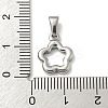 304 Stainless Steel Pendants STAS-I127-069P-A-3