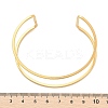 Ion Plating(IP) 304 Stainless Steel Hollow Open Cuff Bangles for Women LS-BJEW-S155-04G-4