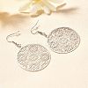 304 Stainless Steel Dangle Earrings EJEW-R015-01P-02-2