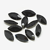 Pointed Back Glass Rhinestone Cabochons RGLA-T083-9x18mm-02-1