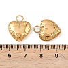 304 Stainless Steel Pendants STAS-D390-52C-G-3