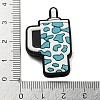Cup Food Grade Eco-Friendly Silicone Focal Beads SIL-K004-02A-3