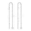 925 Sterling Silver Ear Stud Findings STER-I014-04S-1