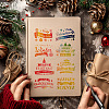 Custom Summer Theme PVC Plastic Clear Stamps DIY-WH0631-0445-2