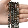 Natural African Bloodstone Beads Strands G-Z119-A28-02-2