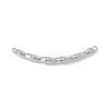 Non-Tarnish 304 Stainless Steel Connector Charms STAS-E173-03D-P-1