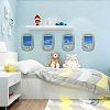 PVC Wall Stickers DIY-WH0228-301-4