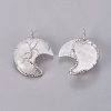 Natural Quartz Crystal Tree of Life Wire Wrapped Pendants G-L520-E06-P-2
