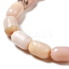 Natural Pink Opal Beads Strands G-G980-21-4