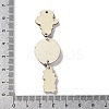 Halloween Theme Wood Big Pendants WOOD-Z004-09F-3