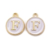 Golden Plated Alloy Charms ENAM-S118-01F-1