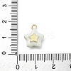 Alloy Enamel Charms ENAM-E362-08E-3