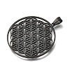 Ion Plating(IP) 304 Stainless Steel Pendants STAS-P209-18B-2