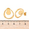 Ion Plating(IP)  304 Stainless Steel Stud Earrings EJEW-D281-21G-4