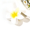 Plastic Flower Claw Hair Clips PW-WG61060-02-1