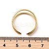 304 Stainless Steel Adjustable Open Cuff Rings for Women RJEW-U062-01A-G-5