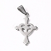 Non-Tarnish 304 Stainless Steel Pendants LS-STAS-L210-16P-1