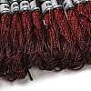 10 Skeins 12-Ply Metallic Polyester Embroidery Floss OCOR-Q057-A18-2