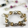 450Pcs 9 Styles  Tibetan Style Alloy Flower Bead Caps TIBE-GO0001-01-7