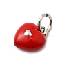 Brass Enamel Charms KK-A268-12P-02-2