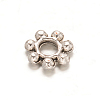 Flower Tibetan Style Alloy Bead Spacers TIBEB-ZN-26197-AS-RS-1