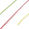 Round Waxed Polyester Thread String YC-D004-02A-128-3