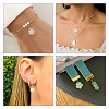 30Pcs 6 Colors Alloy Charms ENAM-TA0001-76-7