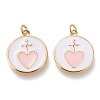 Brass Pendants ZIRC-I044-01B-1