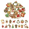 15Pcs 15 Styles 304 Stainless Steel Enamel Pendants STAS-YW0003-41-1