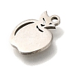 201 Stainless Steel Pendants STAS-R136-01P-05-2