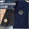20 Boxs Sublimation Blank Brooch Pins FIND-SP0004-09A-5