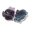 Natural Fluorite Pendants G-M417-08B-2