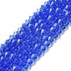 Imitation Austrian Crystal 5301 Bicone Beads LS-GLAA-S026-6mm-02-1