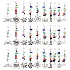 30Pcs 3Style Alloy Pendant Decoration HJEW-CA00049-1