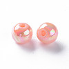 Opaque Acrylic Beads X-MACR-S370-D8mm-A12-2