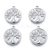 Non-Tarnish 304 Stainless Steel Pendants STAS-N098-210P-2