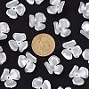 Flower Imitation Pearl Acrylic Bead Caps LS-OACR-L004-7226-3