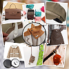 30Pcs Imitation Leather Snap Bottons BUTT-NB0001-90E-5