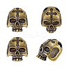4Pcs Brass European Beads KK-OC0001-79AB-1