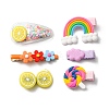 Cute Plastic Hair Clip Sets LS-OHAR-PW0007-57A-1
