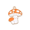 Thanksgiving Day Alloy Enamel Pendants ENAM-I077-01KCG-06-1