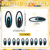 Polyester Embroidery Cloth Iron on Patches PATC-BC0001-06A-2